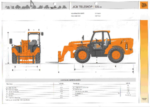 Telehandlere JCB 535-140
