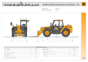 Încărcătoare (pe roți, cu cupă sau furci) JCB 541-70 AGRI Plus