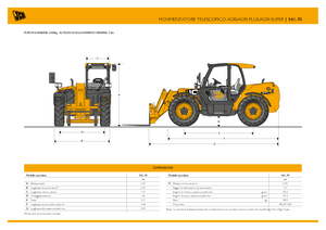 Încărcătoare (pe roți, cu cupă sau furci) JCB 541-70 AGRI Super