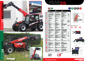 Telehandlere Faresin Handlers 6.25
