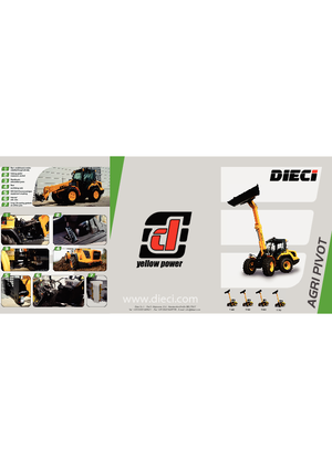 Încărcătoare (pe roți, cu cupă sau furci) Dieci Agri Pivot T70