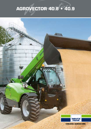 Telehandlere DEUTZ-FAHR Agrovector 40.8
