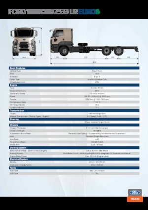 Șasiuri rigide Ford 2533 LR