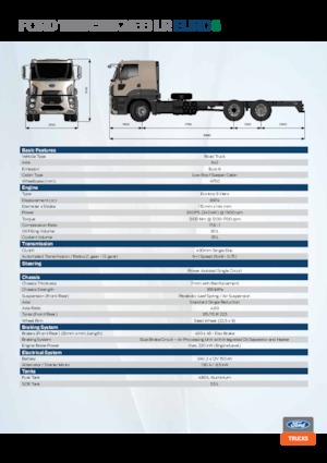 Șasiuri rigide Ford 2633 LR