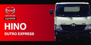 Șasiuri rigide Hino 300 DUTRO EXPRESS 4x2