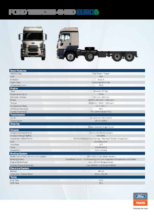 Șasiuri rigide Ford 4148D