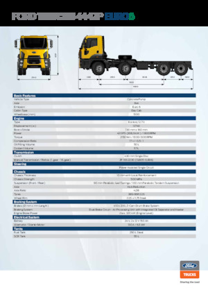 Șasiuri rigide Ford 4442P