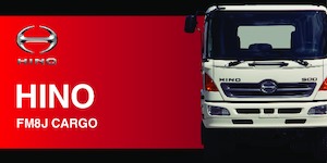 Șasiuri rigide Hino 500 FM8J CARGO 6x4