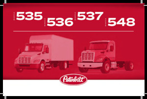 Șasiuri rigide Peterbilt 536 PX-9