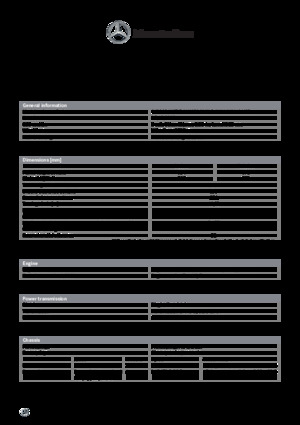 Șasiuri rigide Mercedes-Benz Actros 1824 L 4x2