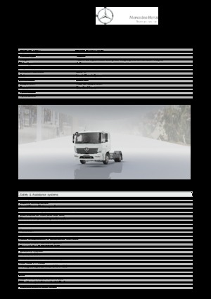 Șasiuri rigide Mercedes-Benz Atego 1323 L 4x2