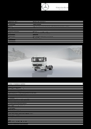 Șasiuri rigide Mercedes-Benz Atego 1518 K 4x2