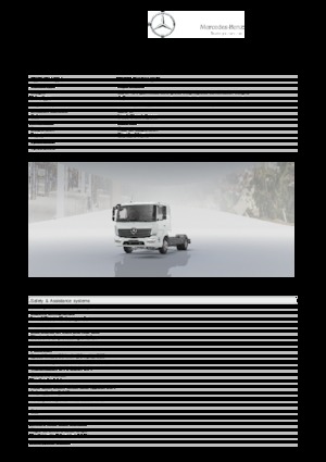 Șasiuri rigide Mercedes-Benz Atego 716 L 4x2