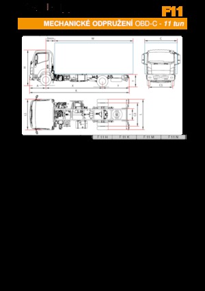 Șasiuri rigide Isuzu F11 H