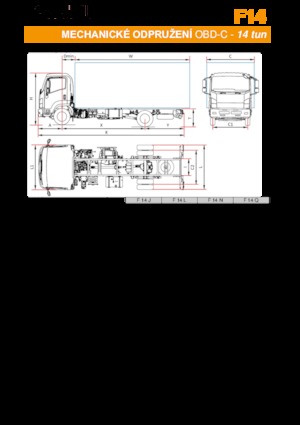 Șasiuri rigide Isuzu F14 L
