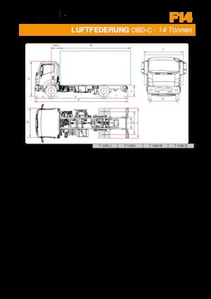 Șasiuri rigide Isuzu F14N Q
