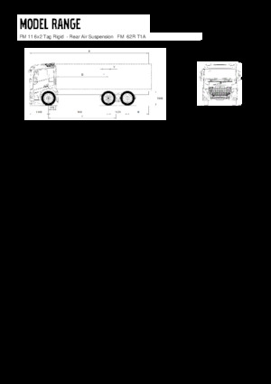 Șasiuri rigide Volvo Trucks FM11.330 6x2 Tag Rigid