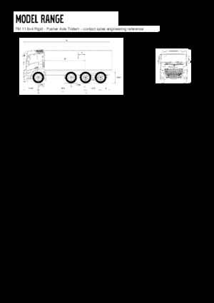 Șasiuri rigide Volvo Trucks FM11.330 8x4 Rigid - Pusher Axle Tridem