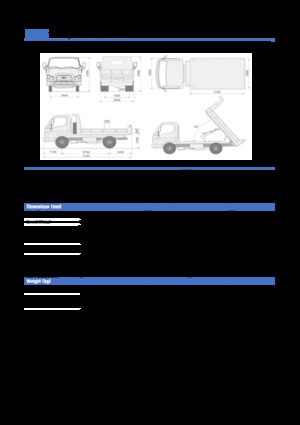 Șasiuri rigide Hyundai Commercial Vehicles HD 65 4x2 D4AF