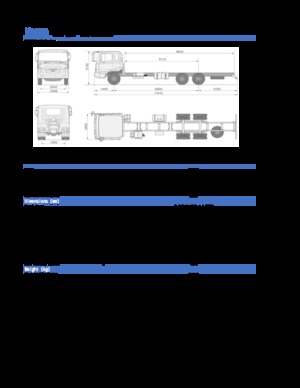 Șasiuri rigide Hyundai Commercial Vehicles HD250 6x4 D6AC