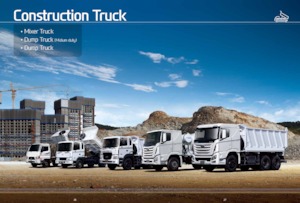 Șasiuri rigide Hyundai Commercial Vehicles HD270 6x4 12m3 D6CB3H