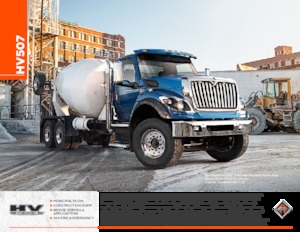 Șasiuri rigide International HV507 107 Extended Cab Cummins B6.7