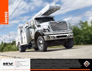 Șasiuri rigide International HV513 113 Regular Cab International A26