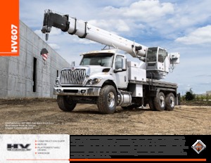 Șasiuri rigide International HV607 107 Crew Cab Cummins L9