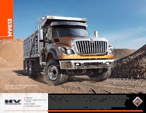 Șasiuri rigide International HV613 113 Regular Cab International A26