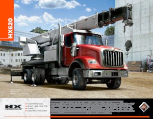 Șasiuri rigide International HX620 119 Day Cab Cummins ISX15