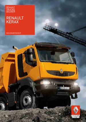 Șasiuri rigide Renault KERAX 440.35 6x4 PMR XTrem E3