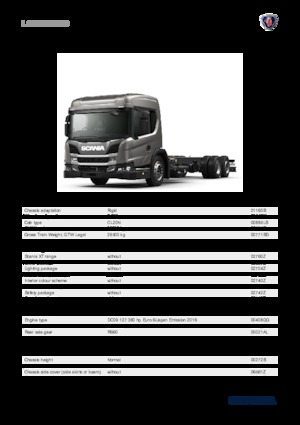 Șasiuri rigide Scania L 360 B6x2*4NB