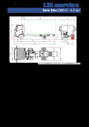 Șasiuri rigide Isuzu L35 F S
