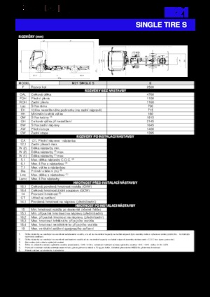 Șasiuri rigide Isuzu M21