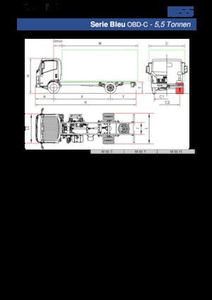 Șasiuri rigide Isuzu M55 E