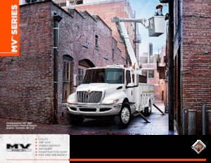 Șasiuri rigide International MV60H 107 Crew Cab Cummins B6.7