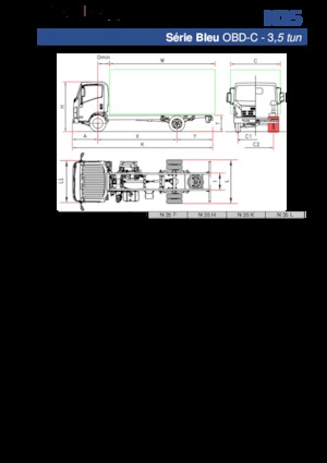 Șasiuri rigide Isuzu N35 H