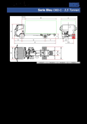 Șasiuri rigide Isuzu N35 H