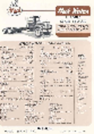 Șasiuri rigide Mack RL400LS CA49 Cummins VB-210 6x2
