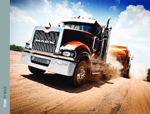 Șasiuri rigide Mack TITAN Day Cab MP10 6x2