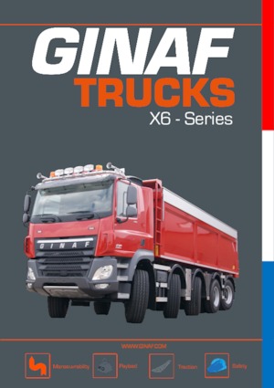 Șasiuri rigide Ginaf X6 4344 TS