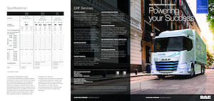 Șasiuri rigide DAF XF 350 FAN Electric