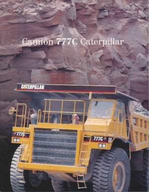 Basculante rigide Caterpillar 777 C
