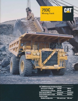 Basculante rigide Caterpillar 793C