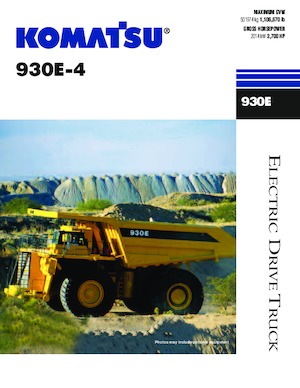 Basculante rigide Komatsu 930-E4