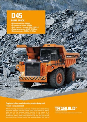 Basculante rigide TRXBUILD D45