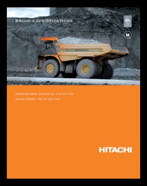 Basculante rigide Hitachi EH1100-3