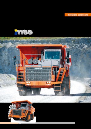Basculante rigide Hitachi EH1100-5
