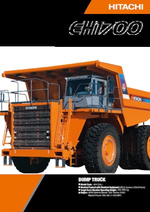 Basculante rigide Hitachi EH1700-3