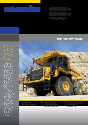 Basculante rigide Komatsu HD405-8E0